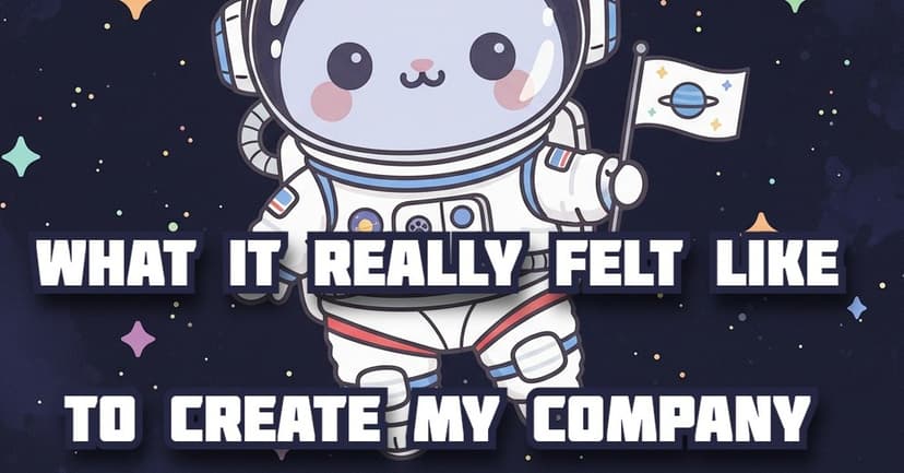 What It Really Felt Like to Create My Company